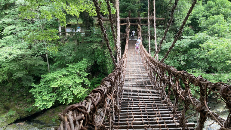 双頭の悪魔-祖谷のかずら橋-崩壊